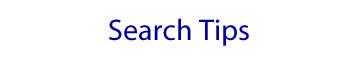 Search Tips